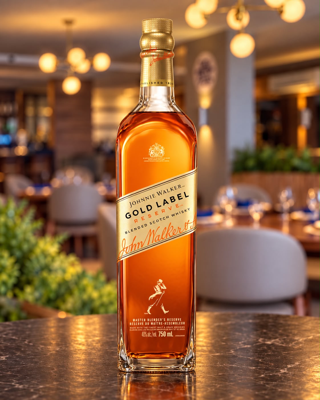 988-JOHNNIE WALKER GOLD LABEL RESERVE - LITRO